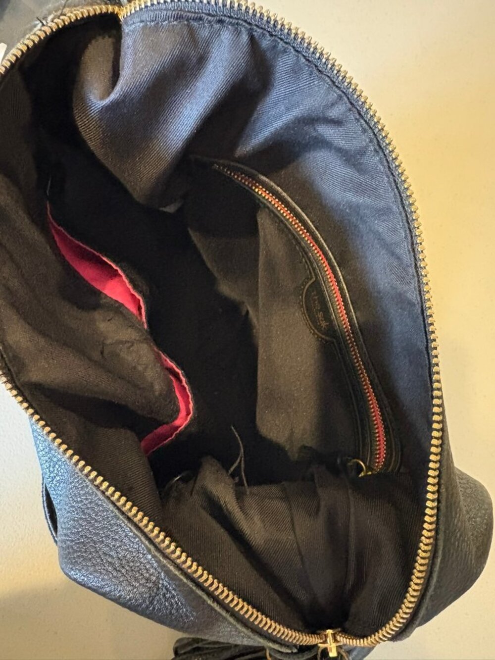 The Sak black leather purse - Picture 3 of 9